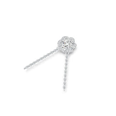 Sterling Silver Semi Mount Pendant Setting Round RD 6.5x6.5mm Syzjewelry