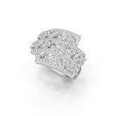 Sterling Silver Semi Mount Ring Setting Round RD 4x4mm DHJ