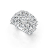 Sterling Silver Semi Mount Ring Setting Round RD 3.5mm DHJ