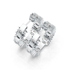 Sterling Silver Semi Mount Earrings Setting Oval OV 5X3mm DHJ