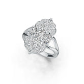 Sterling Silver Semi Mount Ring Setting Oval OV 7X5mm DHJ