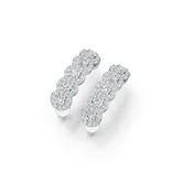 Sterling Silver Semi Mount Earrings Setting Round RD 3x3mm - Syzjewelry