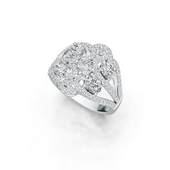 Sterling Silver Semi Mount Ring Setting Oval OV 5X4mm DHJ
