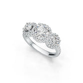 Sterling Silver Semi Mount Ring Setting Round RD 7x7mm RD 5x5mm Syzjewelry