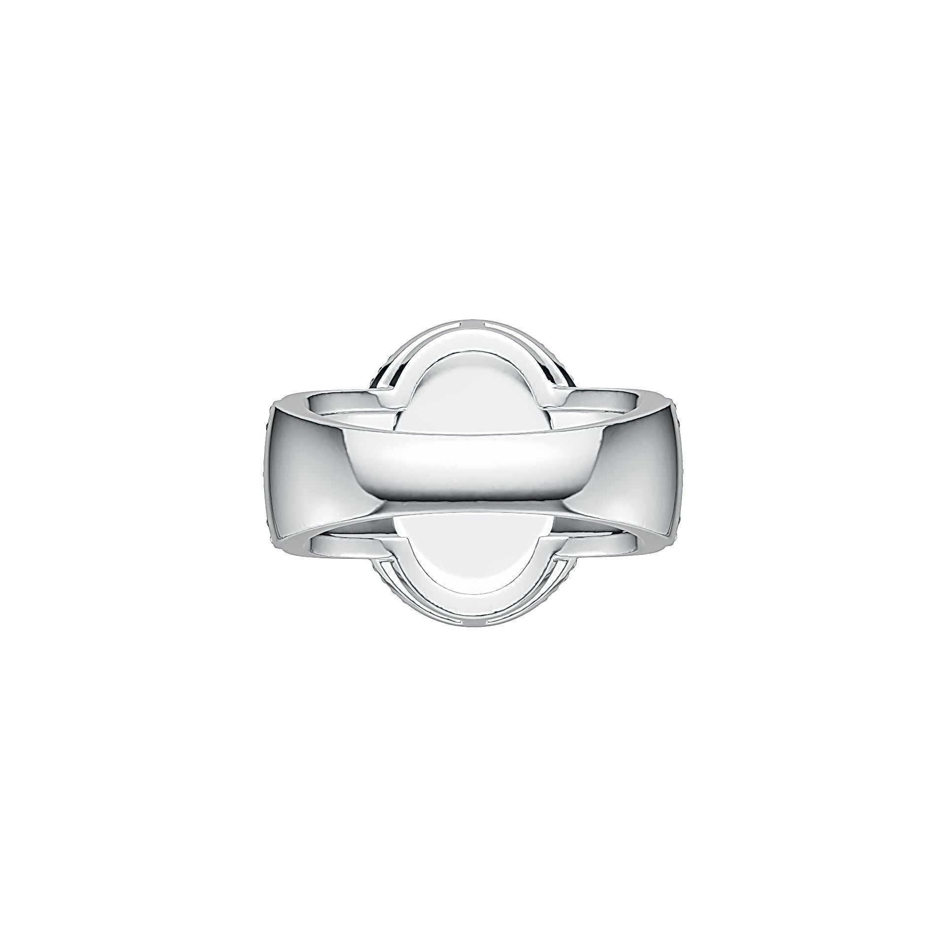 Sterling Silver Semi Mount Ring Setting Oval OV 10X8mm Cabochon - Syzjewelry