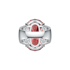 Sterling Silver Semi Mount Ring Setting Oval OV 24X19mm DHJ
