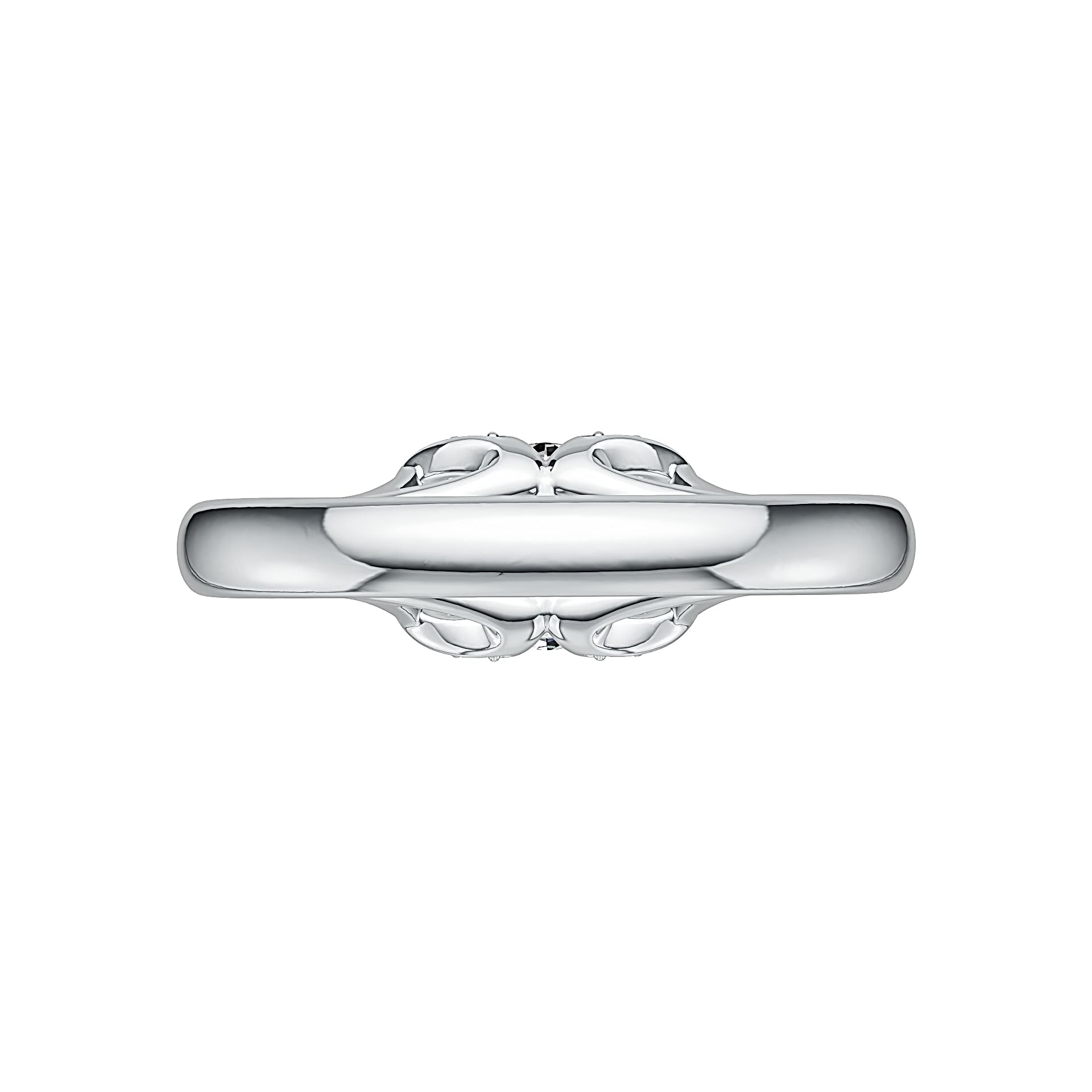 Sterling Silver Semi Mount Ring Setting Round RD 6.5x6.5mm Syzjewelry