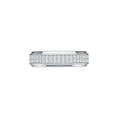 Sterling Silver Semi Mount Ring Setting Round RD 1.5mm DHJ