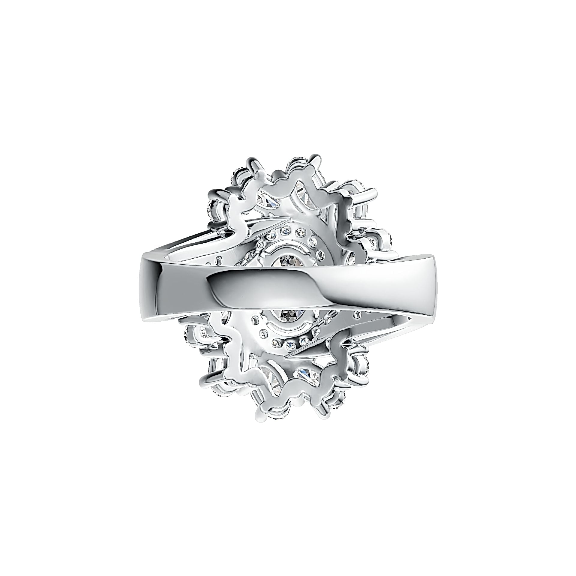 Sterling Silver Semi Mount Ring Setting Oval OV 7X5mm OV 5X3mm - Syzjewelry