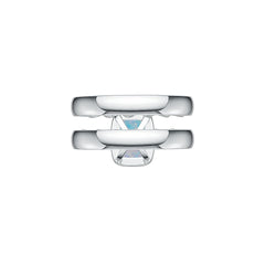 Sterling Silver Semi Mount Ring Setting Cushion CU 8X6mm Cabochon DHJ