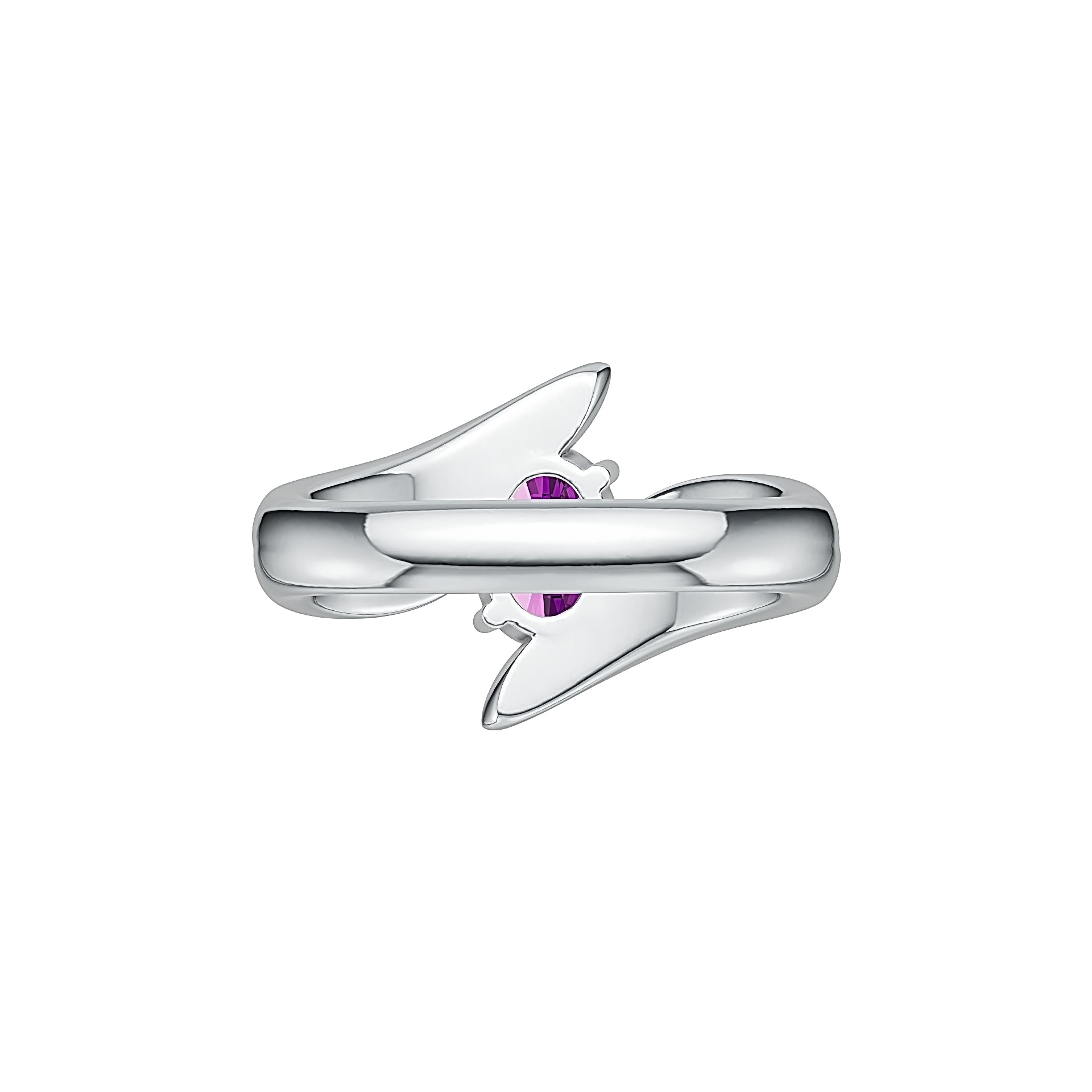 Sterling Silver Semi Mount Ring Setting Oval OV 8x6mm White Topaz Syzjewelry