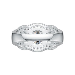 Sterling Silver Semi Mount Ring Setting Oval OV 8X6mm OV 7X5mm DHJ