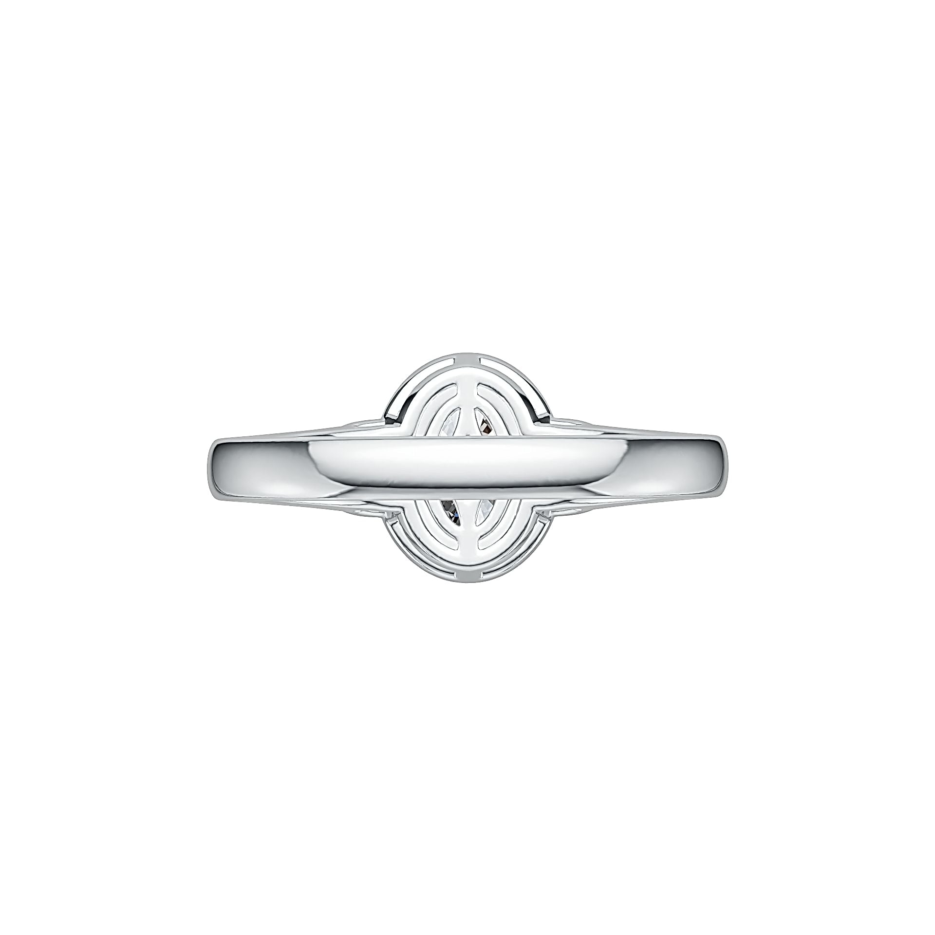 Sterling Silver Semi Mount Ring Setting Oval OV 8x6mm Halo White Topaz Syzjewelry