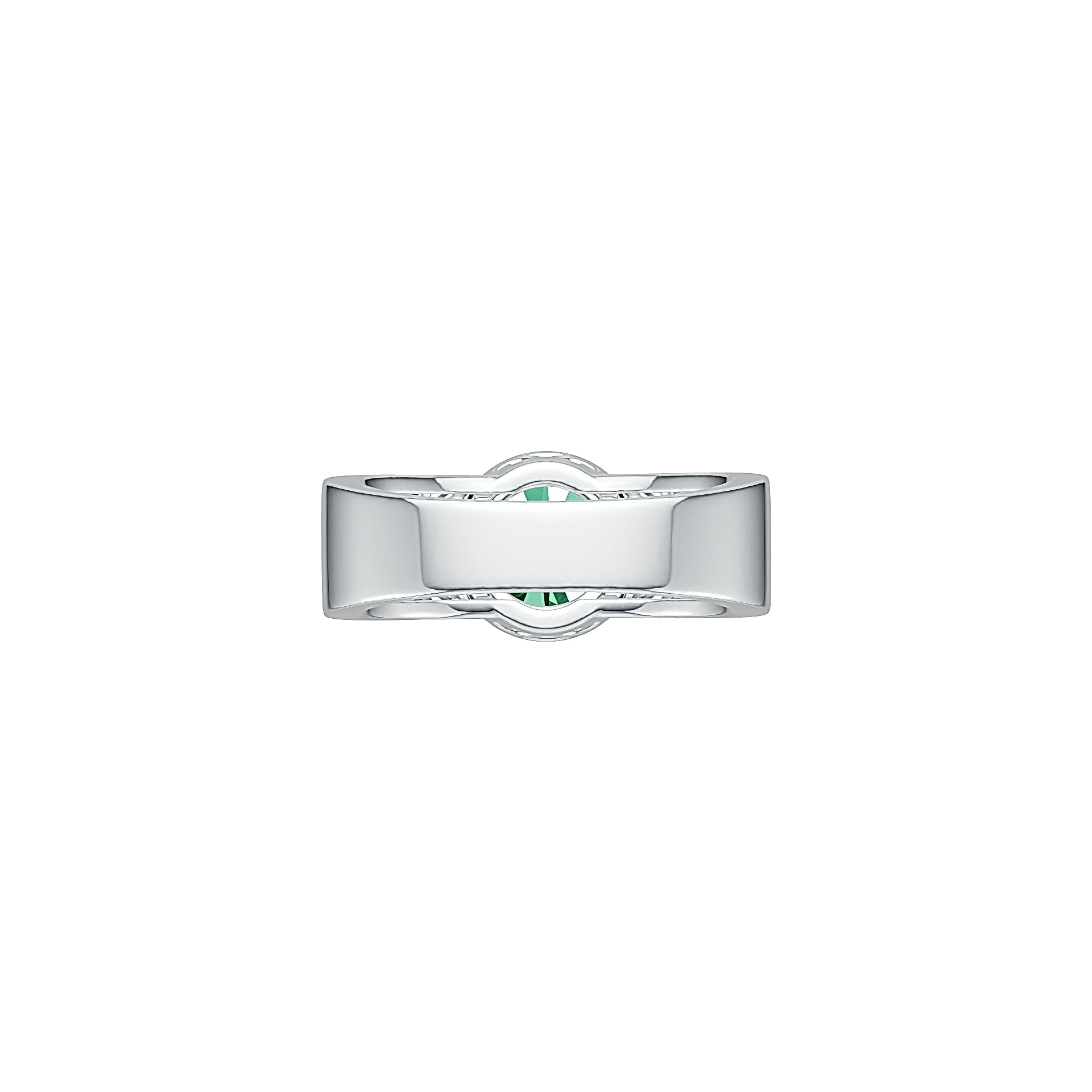 Sterling Silver Semi Mount Ring Setting Round RD 8x8mm DHJ