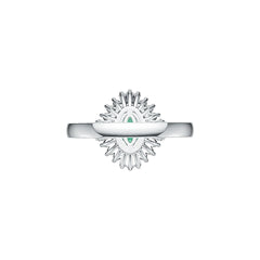 Sterling Silver Semi Mount Ring Setting Oval OV 8X6mm DHJ
