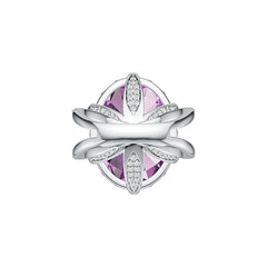 Sterling Silver Semi Mount Ring Setting Oval OV 24X18mm DHJ