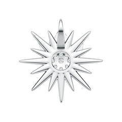 Sterling Silver Semi Mount Pendant Setting Round RD 2.8mm DHJ