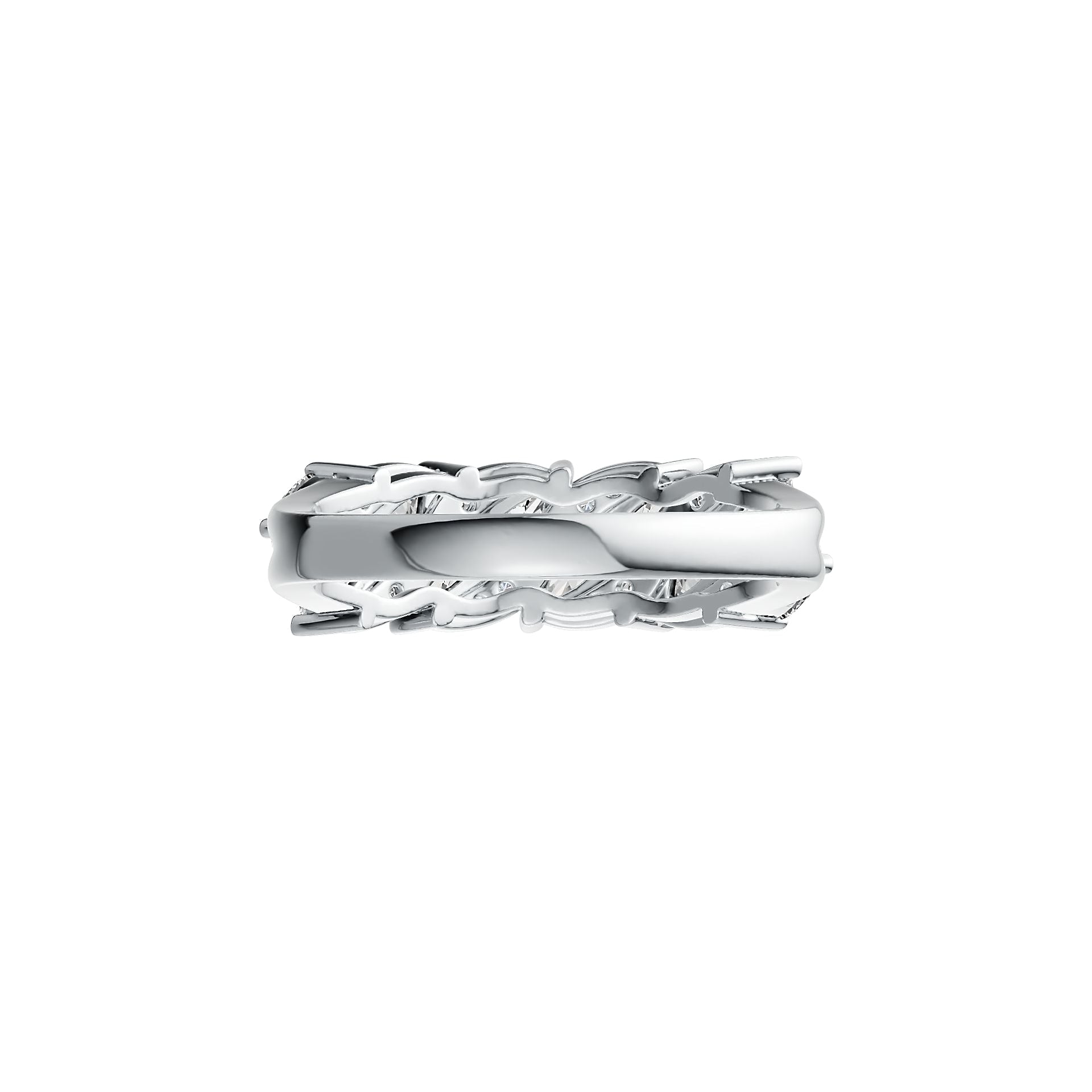 Sterling Silver Semi Mount Ring Setting Pear PE 5X3mm DHJ