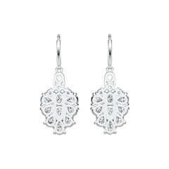 Sterling Silver Semi Mount Earrings Setting Pear PE 6X4mm PE 5X4mm OV 5X4mm DHJ