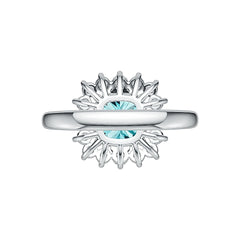Sterling Silver Semi Mount Ring Setting Cushion CU 8X8mm Syzjewelry