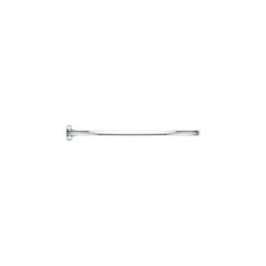 Sterling Silver Bangle Bracelet with White Topaz or Moissanite Syzjewelry