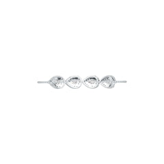 Sterling Silver Semi Mount Bracelet Setting Pear PE 7X5mm DHJ