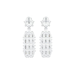 Sterling Silver Semi Mount Earrings Setting Oval OV 5X3mm PE 5X3mm - Syzjewelry