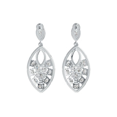 Sterling Silver Semi Mount Earrings Setting Marquise MQ 6X3mm OV 4X3mm DHJ
