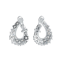 Sterling Silver Semi Mount Earrings Setting Oval OV 5X4mm OV 5X3mm OV 4X3mm DHJ
