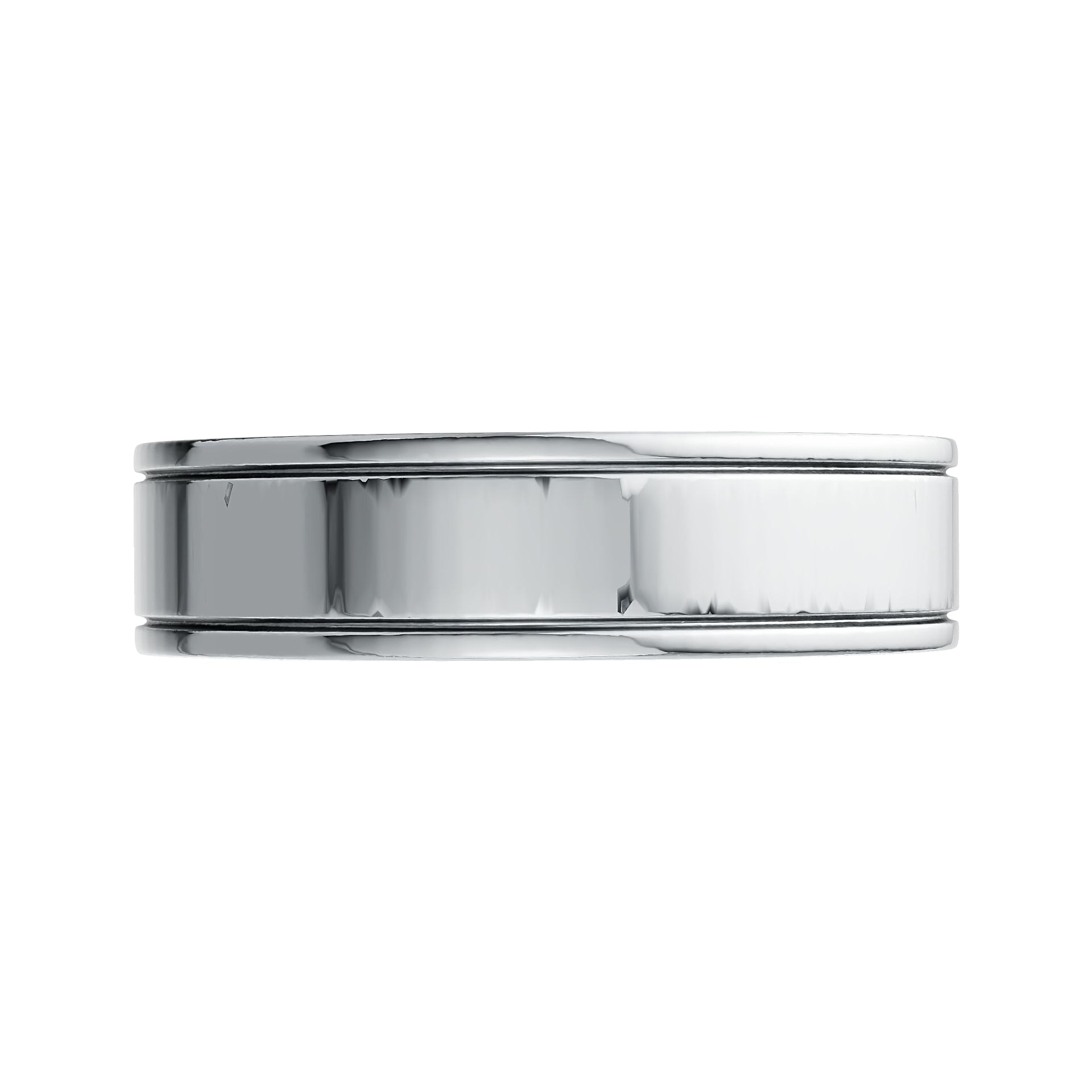 Sterling Silver Semi Mount Ring Setting Princess SQ 4X4mm Men's Band Ring DHJ