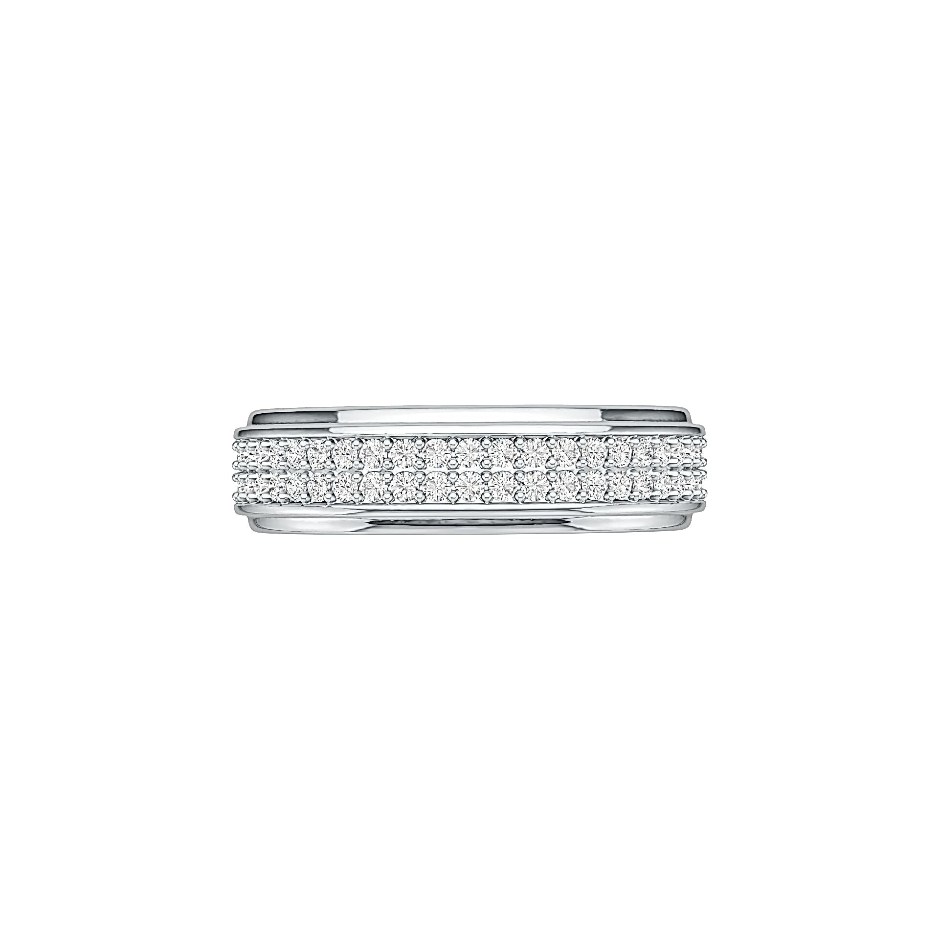 10K Gold Semi Mount Ring Setting Round RD 1.5mm DHJ