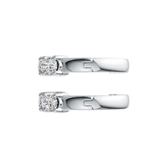Sterling Silver Semi Mount Earrings Setting Oval OV 5x3mm Syzjewelry