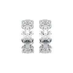 Sterling Silver Semi Mount Earrings Setting Oval OV 5X3mm - Syzjewelry