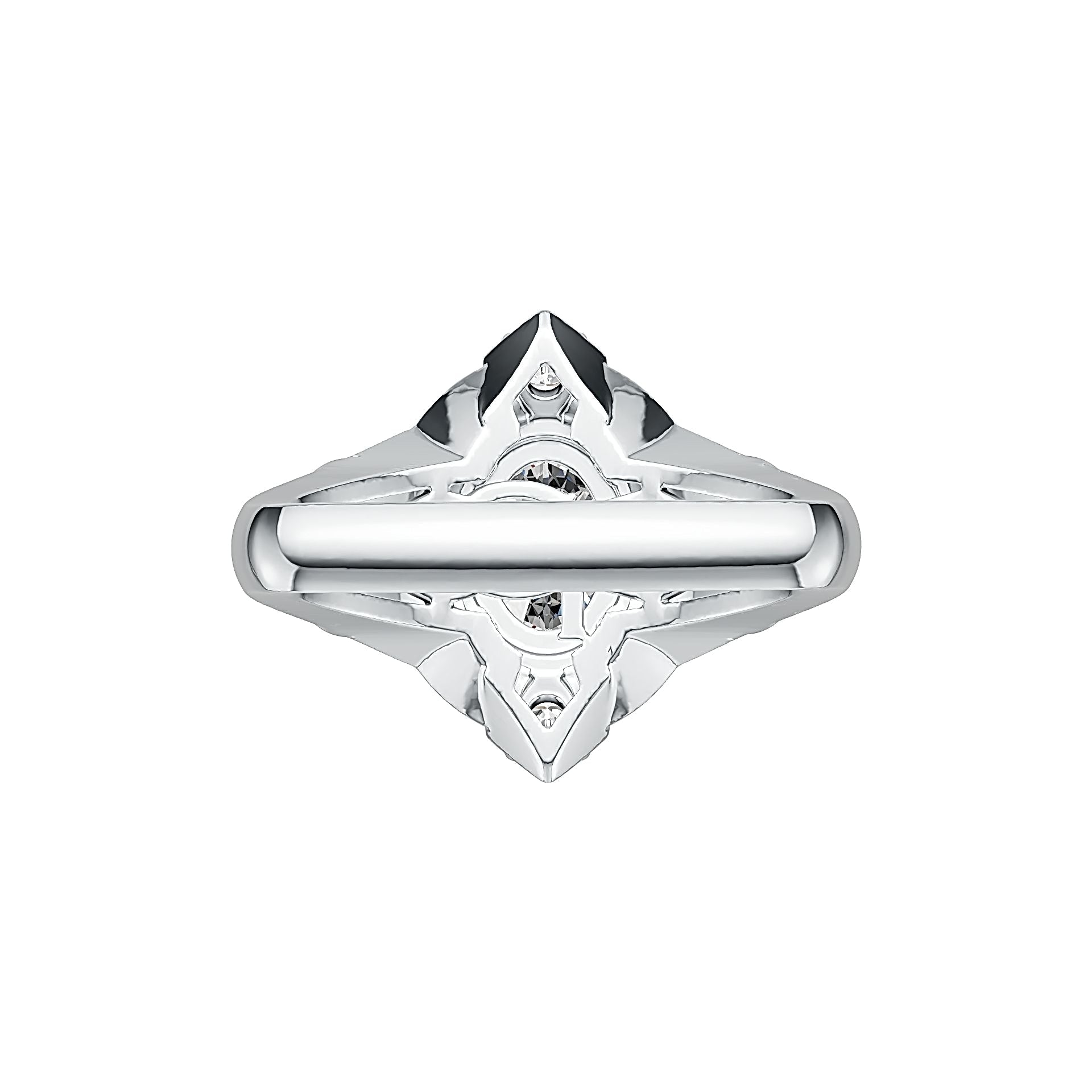 Sterling Silver Semi Mount Ring Setting Oval OV 8x6mm Syzjewelry