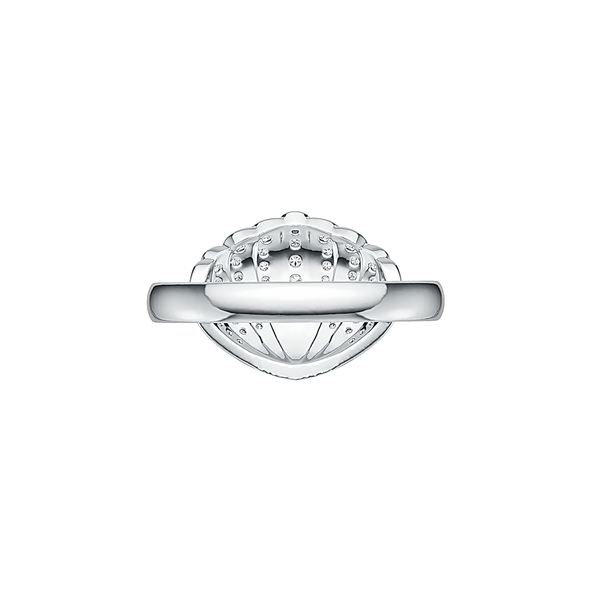 Sterling Silver Semi Mount Ring Setting Round RD 1.75mm DHJ
