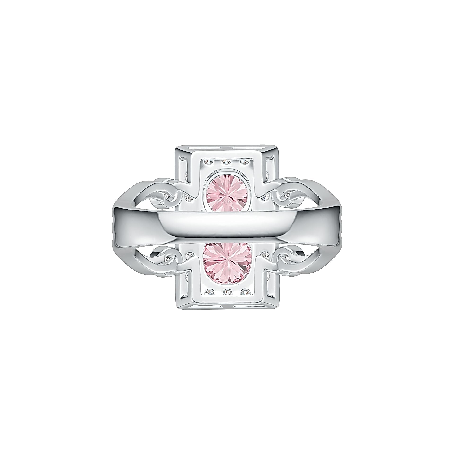 Sterling Silver Semi Mount Ring Setting Round RD 6x6mm DHJ