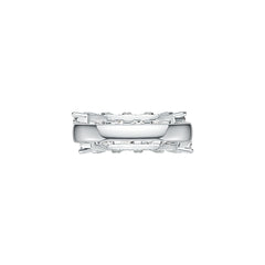 Sterling Silver Semi Mount Ring Setting Heart HT 4x4mm 12 Stone Ring DHJ