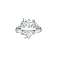 Sterling Silver Semi Mount Ring Setting Pear PE 10X7mm DHJ