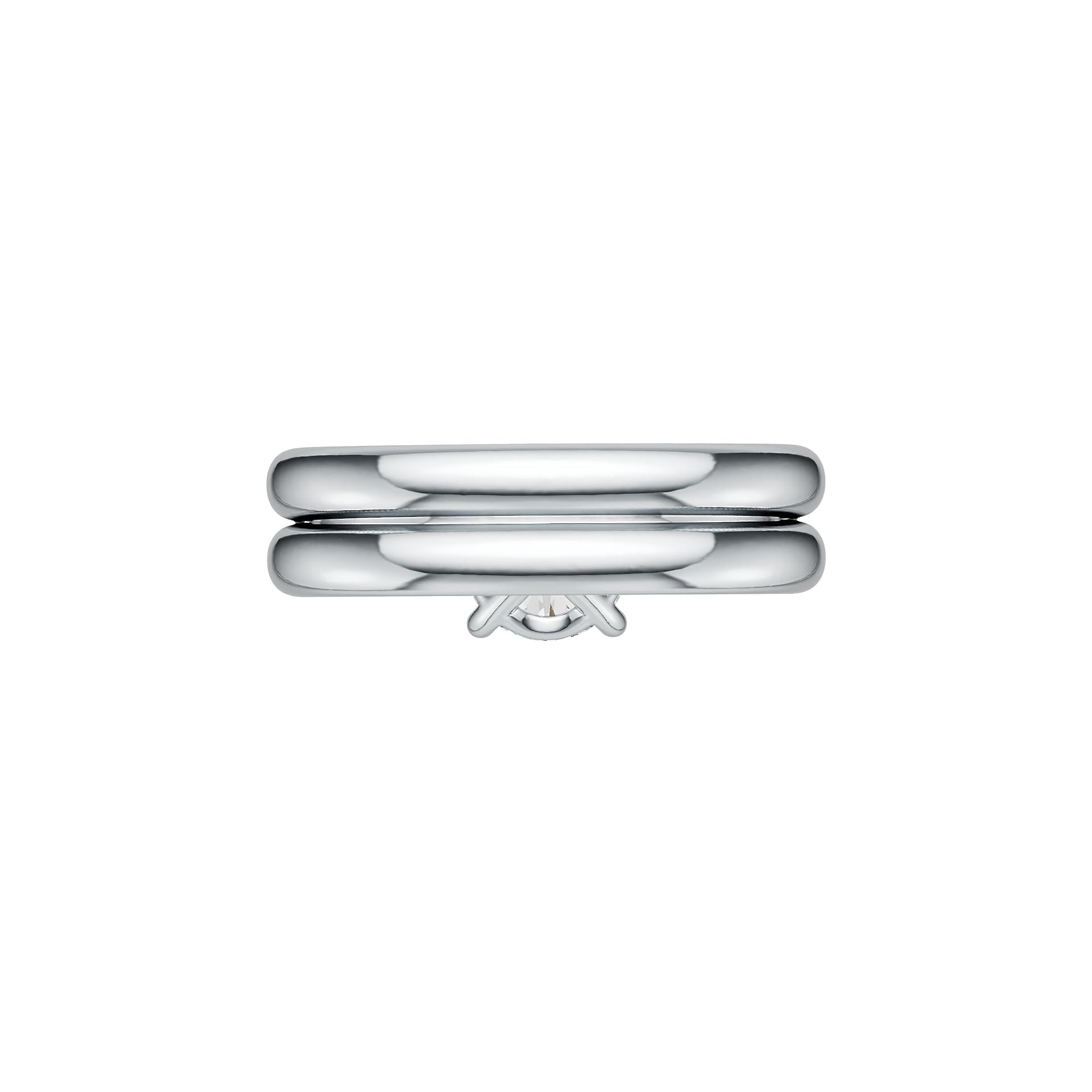 Sterling Silver Semi Mount Ring Setting Round RD 7X7mm Engagement Ring Set DHJ