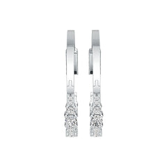 Sterling Silver Semi Mount Earrings Setting Oval OV 6X4mm DHJ