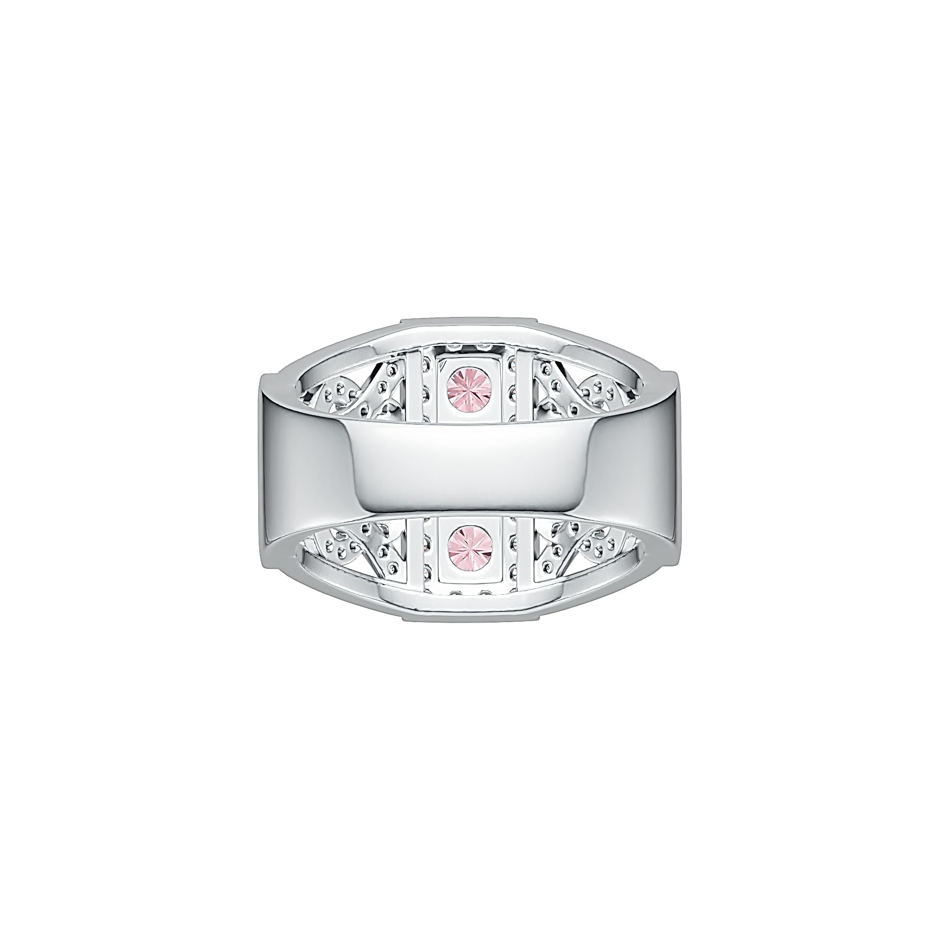 Sterling Silver Semi Mount Ring Setting Round RD 4x4mm DHJ