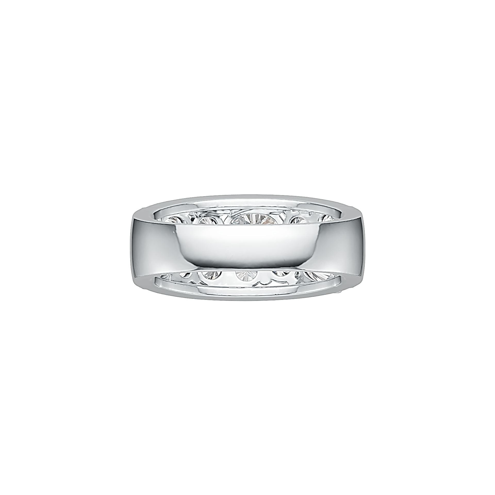Sterling Silver Semi Mount Ring Setting Oval OV 6X4mm DHJ