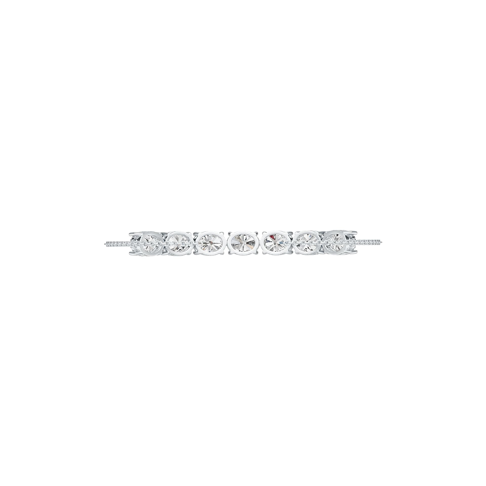 Sterling Silver Semi Mount Bracelet Setting Oval OV 9x7mm Syzjewelry
