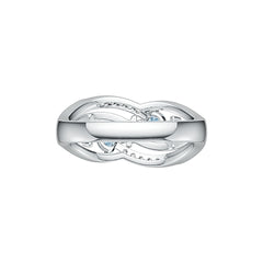 Sterling Silver Semi Mount Ring Setting Round RD 4x4mm DHJ