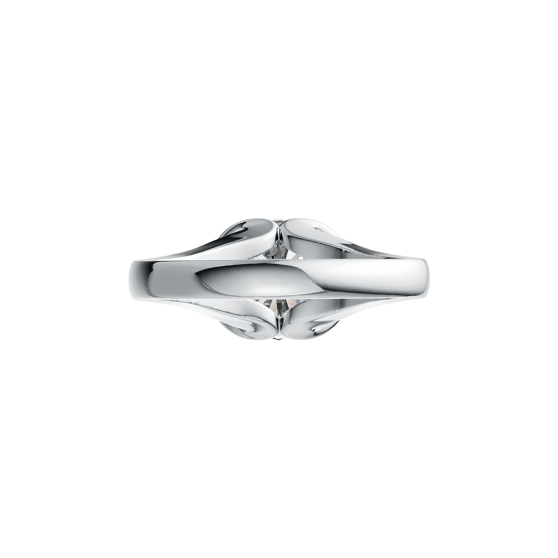 Sterling Silver Semi Mount Ring Setting Oval OV 10X8mm DHJ