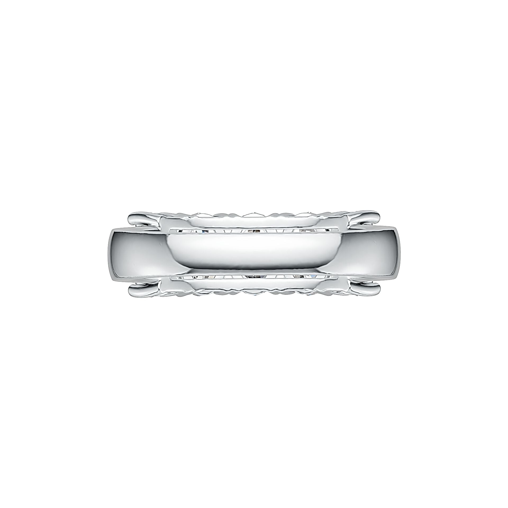 Sterling Silver Semi Mount Ring Setting Oval OV 6X4mm 5-Stone Ring DHJ