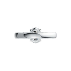 Sterling Silver Semi Mount Ring Setting Oval OV 9X7mm DHJ