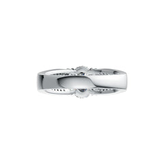 Sterling Silver Semi Mount Ring Setting Oval OV 9X7mm DHJ