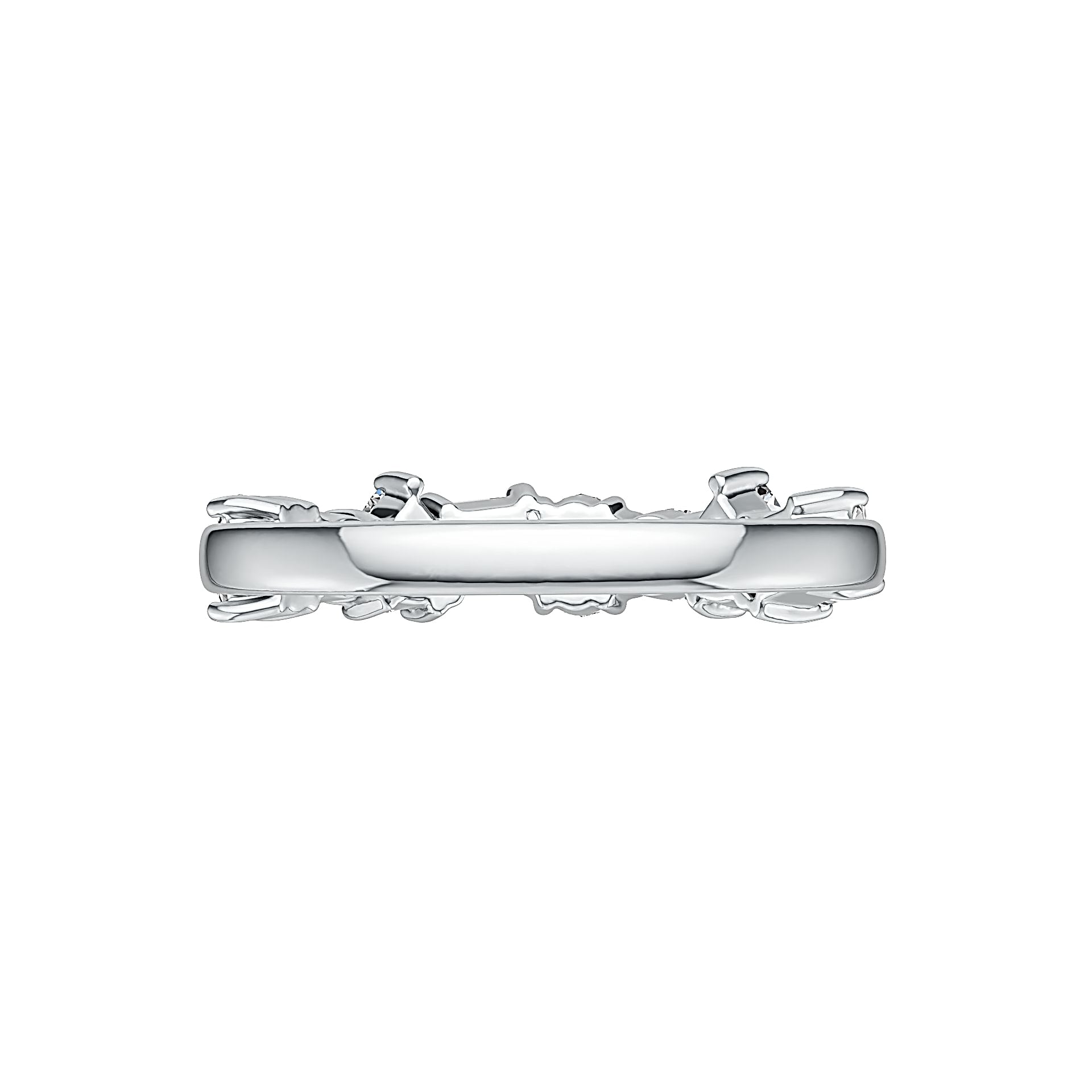 Sterling Silver Semi Mount Ring Setting Oval OV 4X3mm DHJ