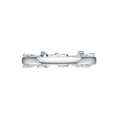 Sterling Silver Semi Mount Ring Setting Oval OV 4X3mm DHJ